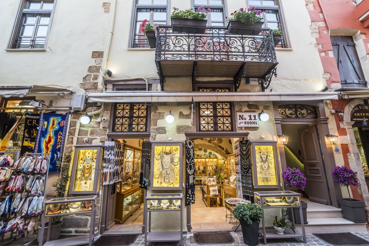 11City Rooms Chrissi Akti Chania Exterior foto